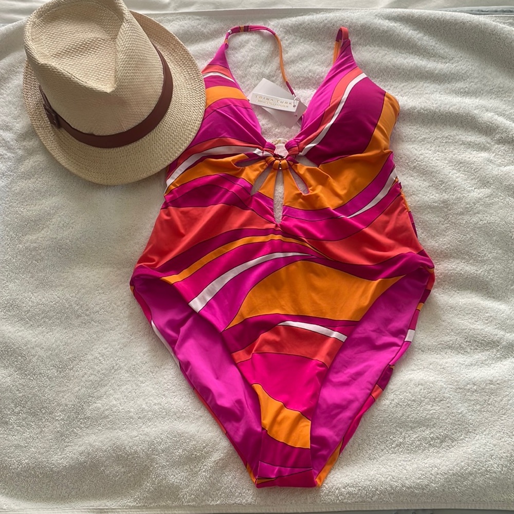 Trina Turk colorful one piece